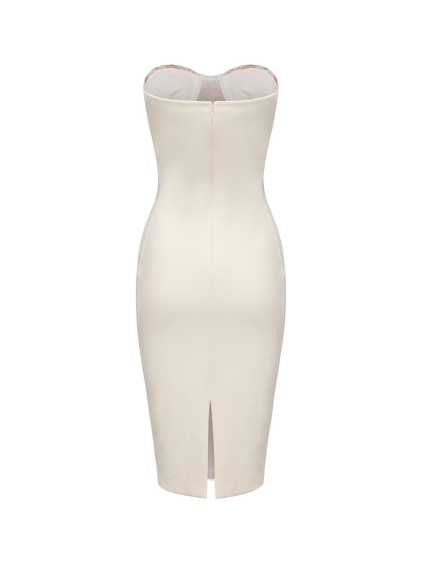 Elsa Lace Dress (White) (Final Sale)