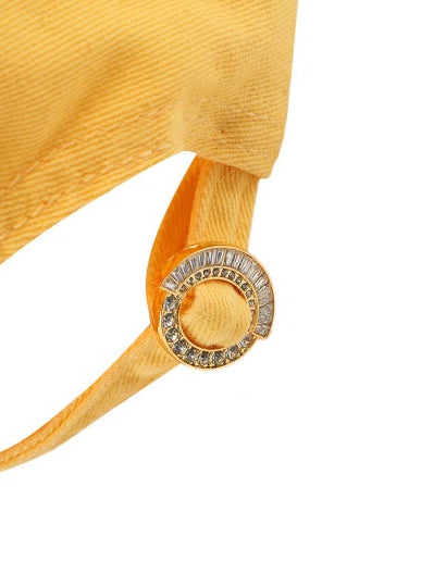 Gracie Logo Yellow Cap