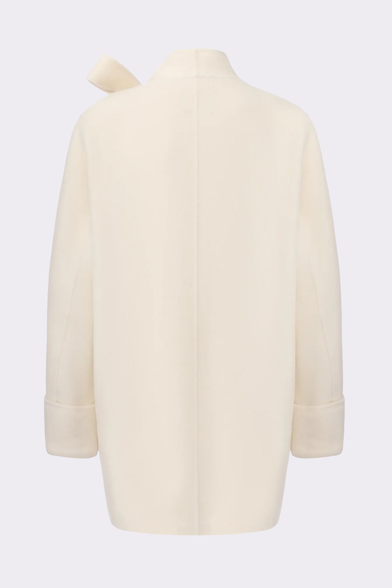 Juliette Cocoon Coat (White)