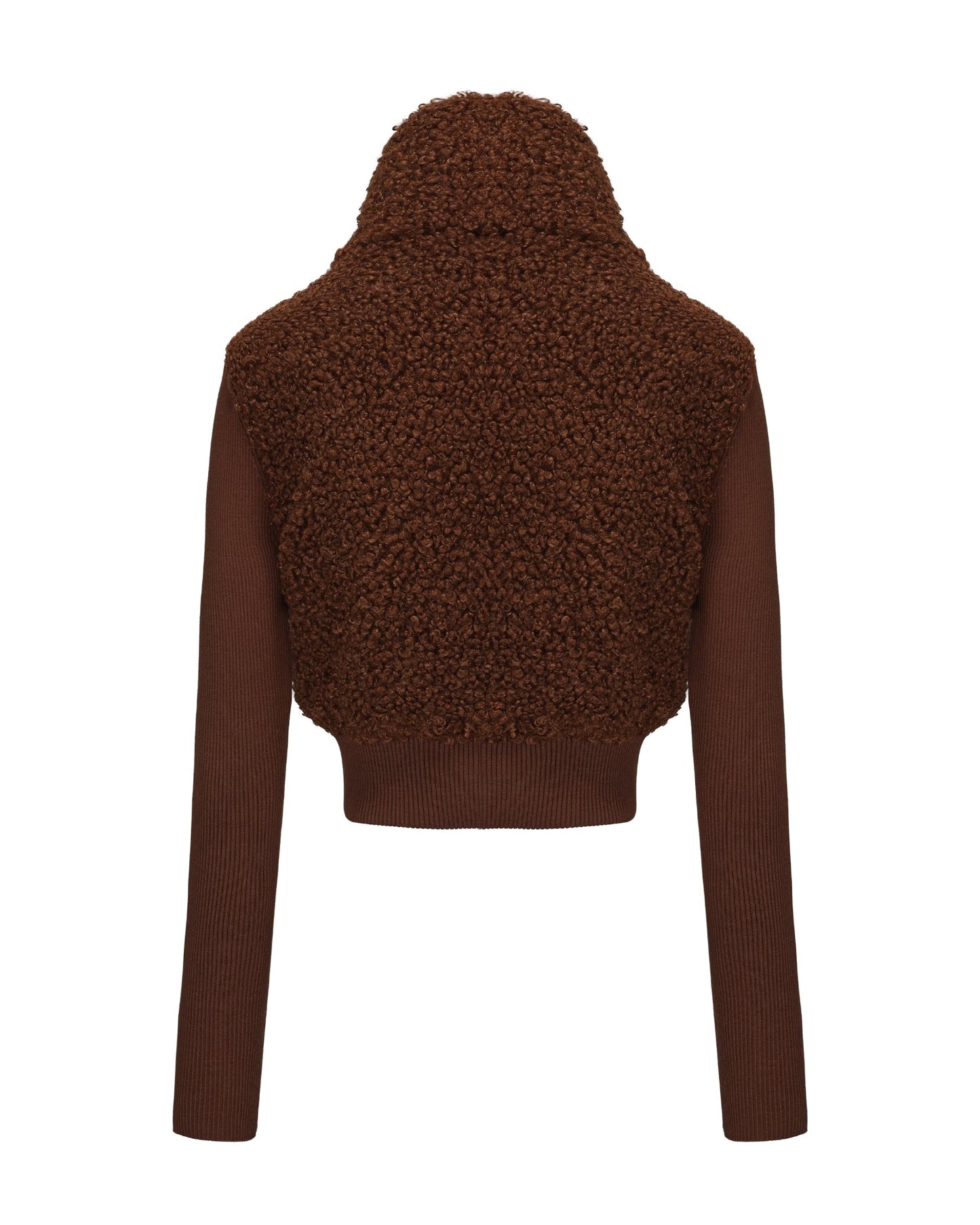 Hailey Knit Jacket (Brown)