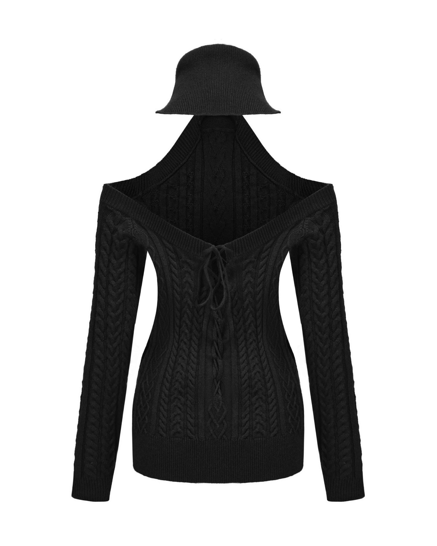 Margo Knit Dress (Black)