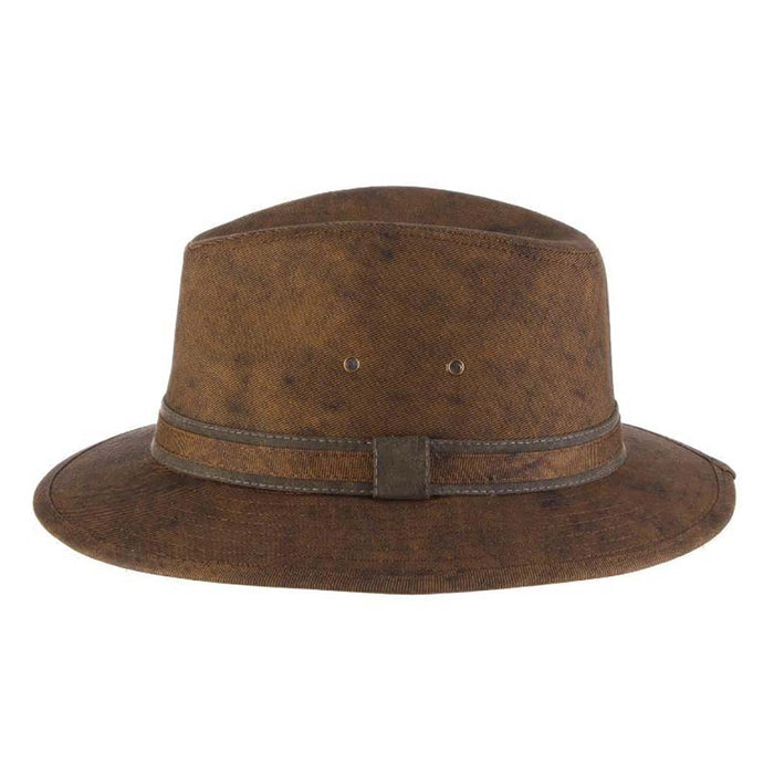 Distressed Twill Safari Hat - Dorfman Pacific Hats Safari Hat Dorfman Hat Co.