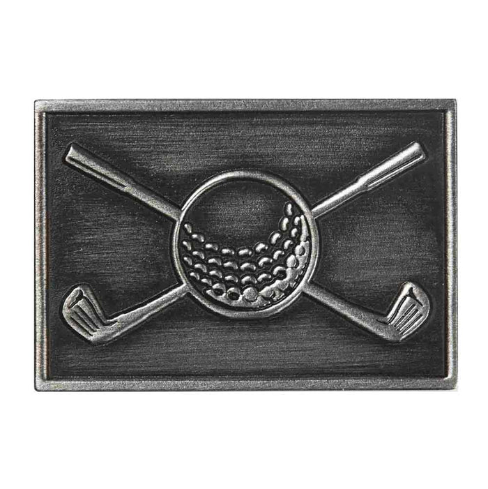 Magnetic Emblems for Carkella Golf Hats Golf Wallaroo Hats BDG-GLF1 Golf Grey