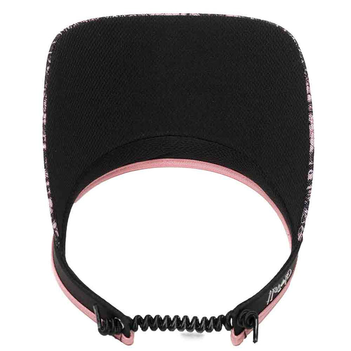 Rose Lace Golf Sun Visor with Coil Lace - GloveIt Visor Cap GloveIt