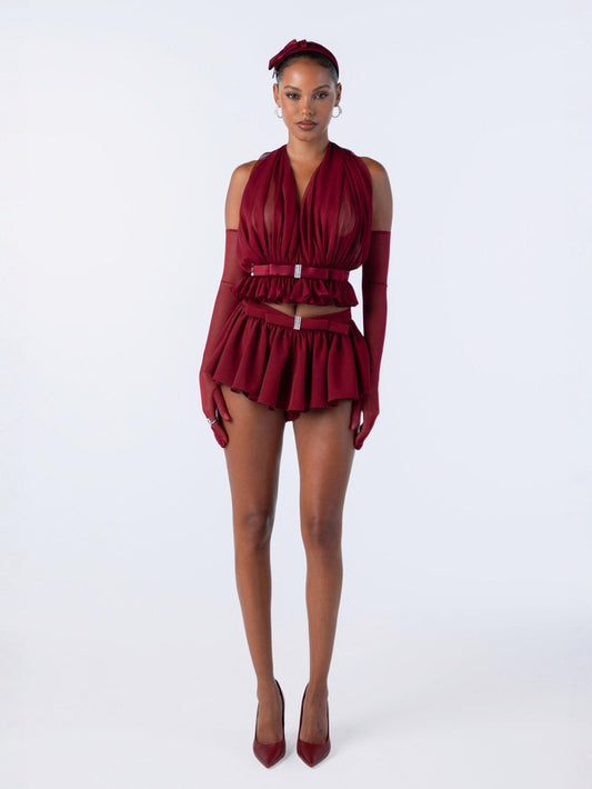 Demi Shorts (Red)