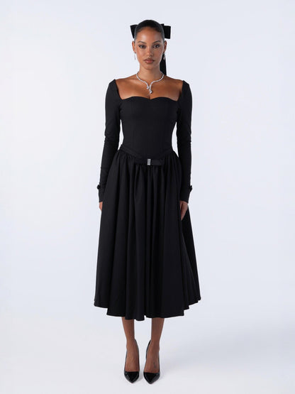 Bernadette Dress (Black) (Final Sale)