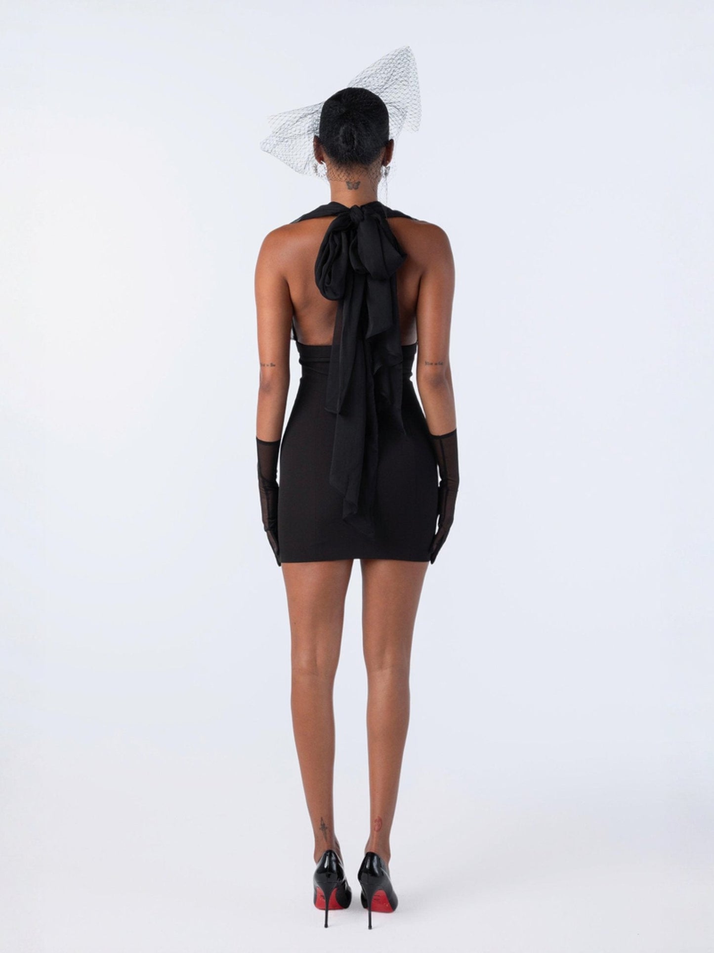 Melinda Dress (Black) (Final Sale)