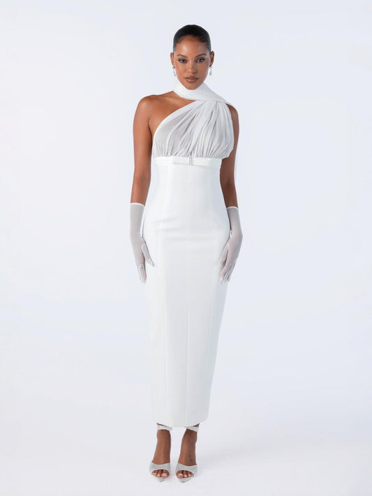 Camella Dress (White) (Final Sale)