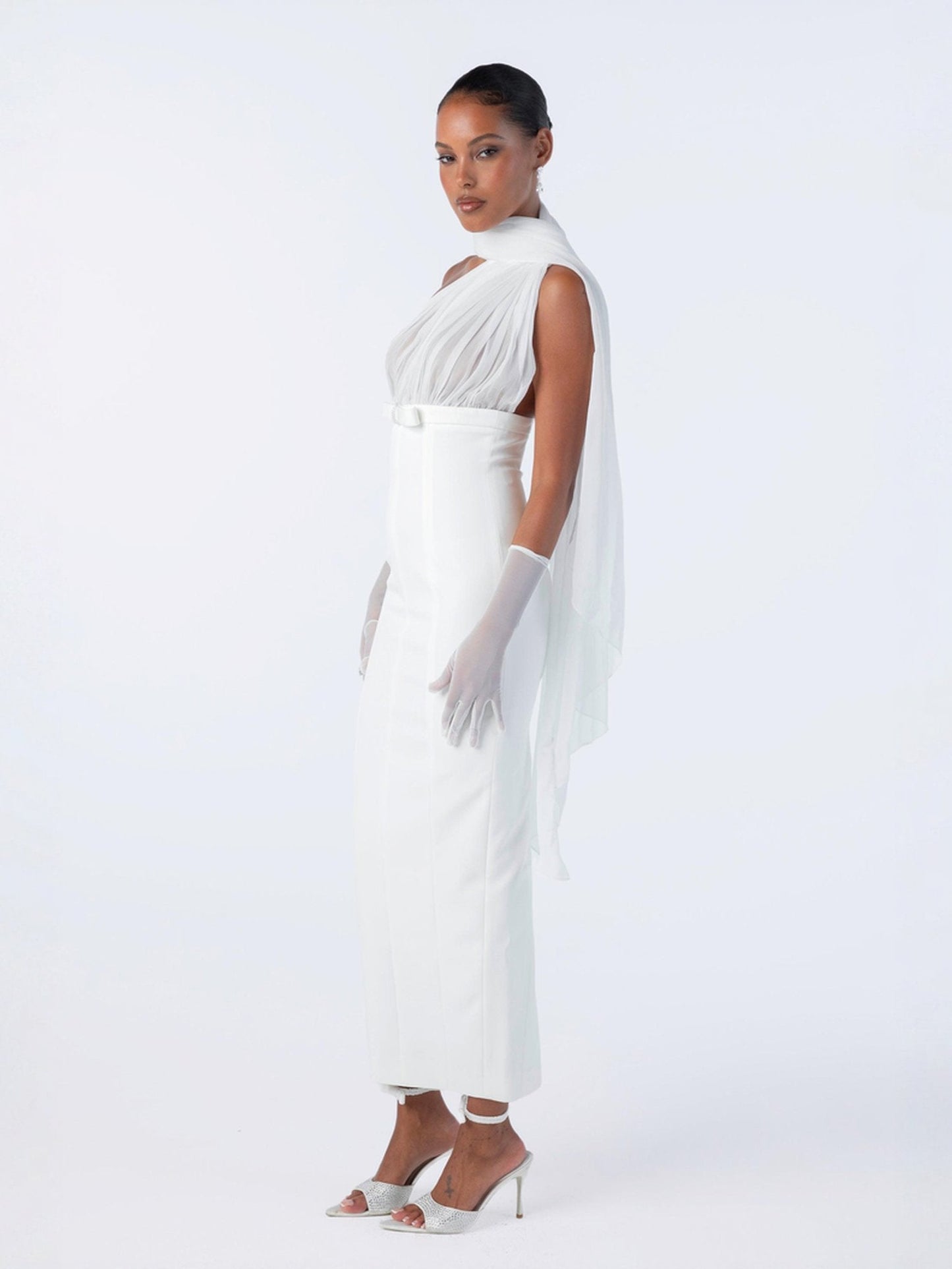 Camella Dress (White) (Final Sale)