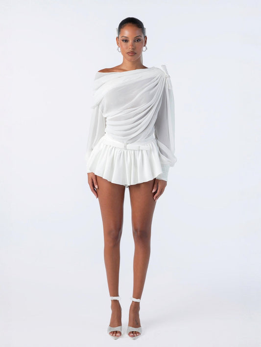 Demi Shorts (White)