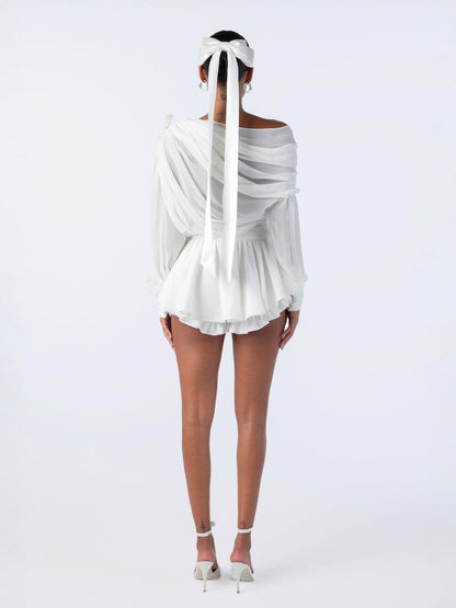 Demi Shorts (White)