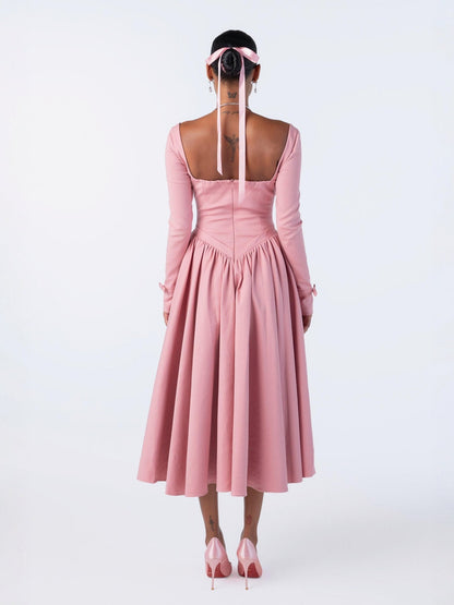 Bernadette Dress (Pink) (Final Sale)