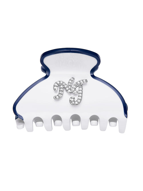 Isabela Crystal Mini White Hair Clip