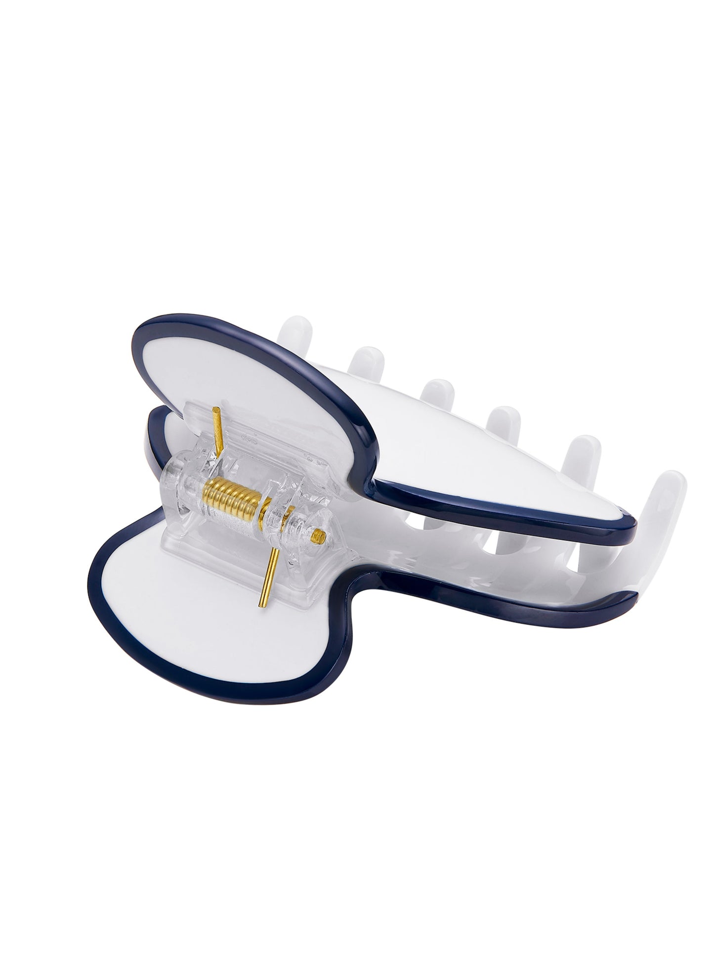 Isabela Crystal Mini White Hair Clip