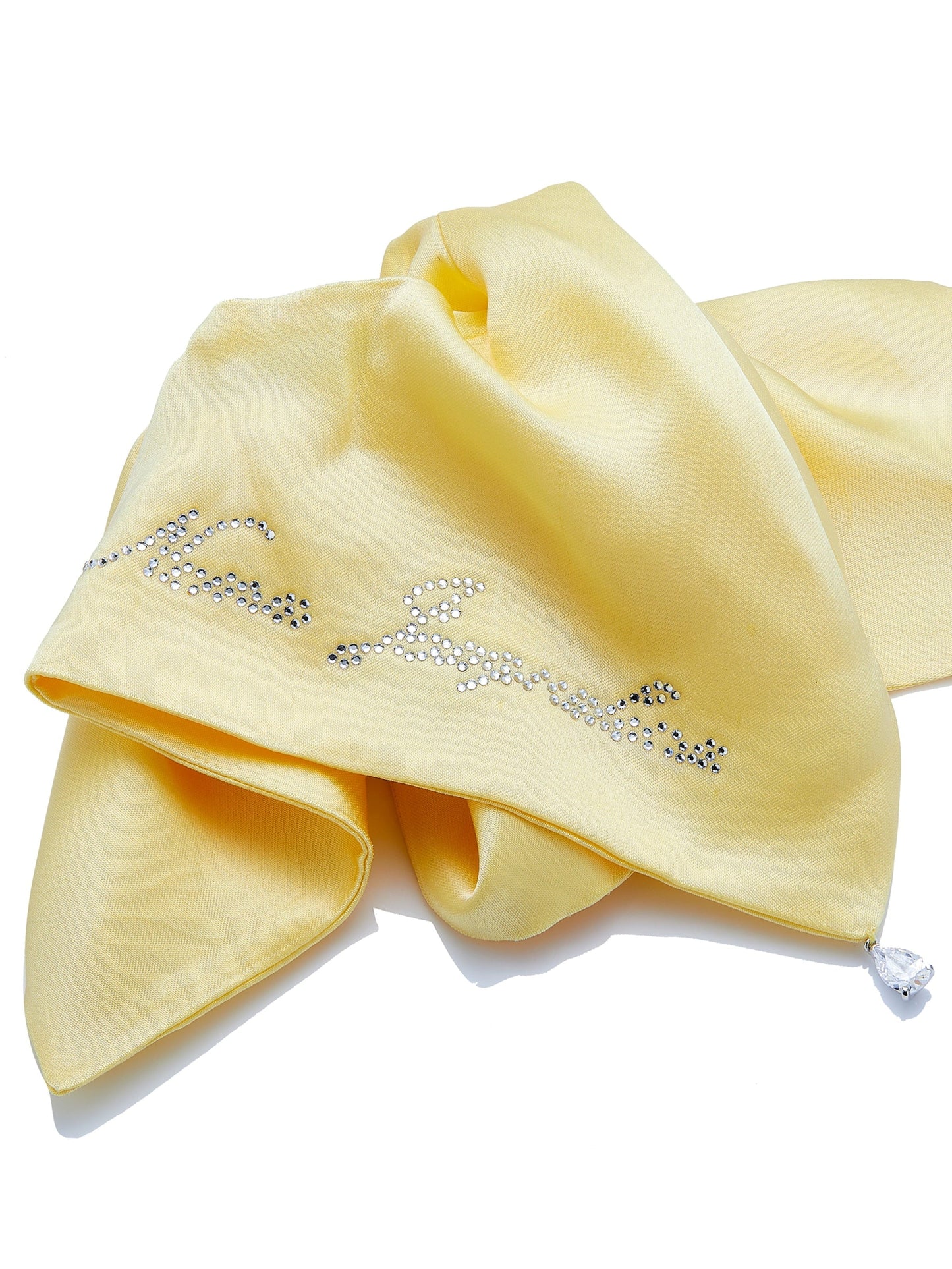 Charlotte Bow Yellow Hair Tie