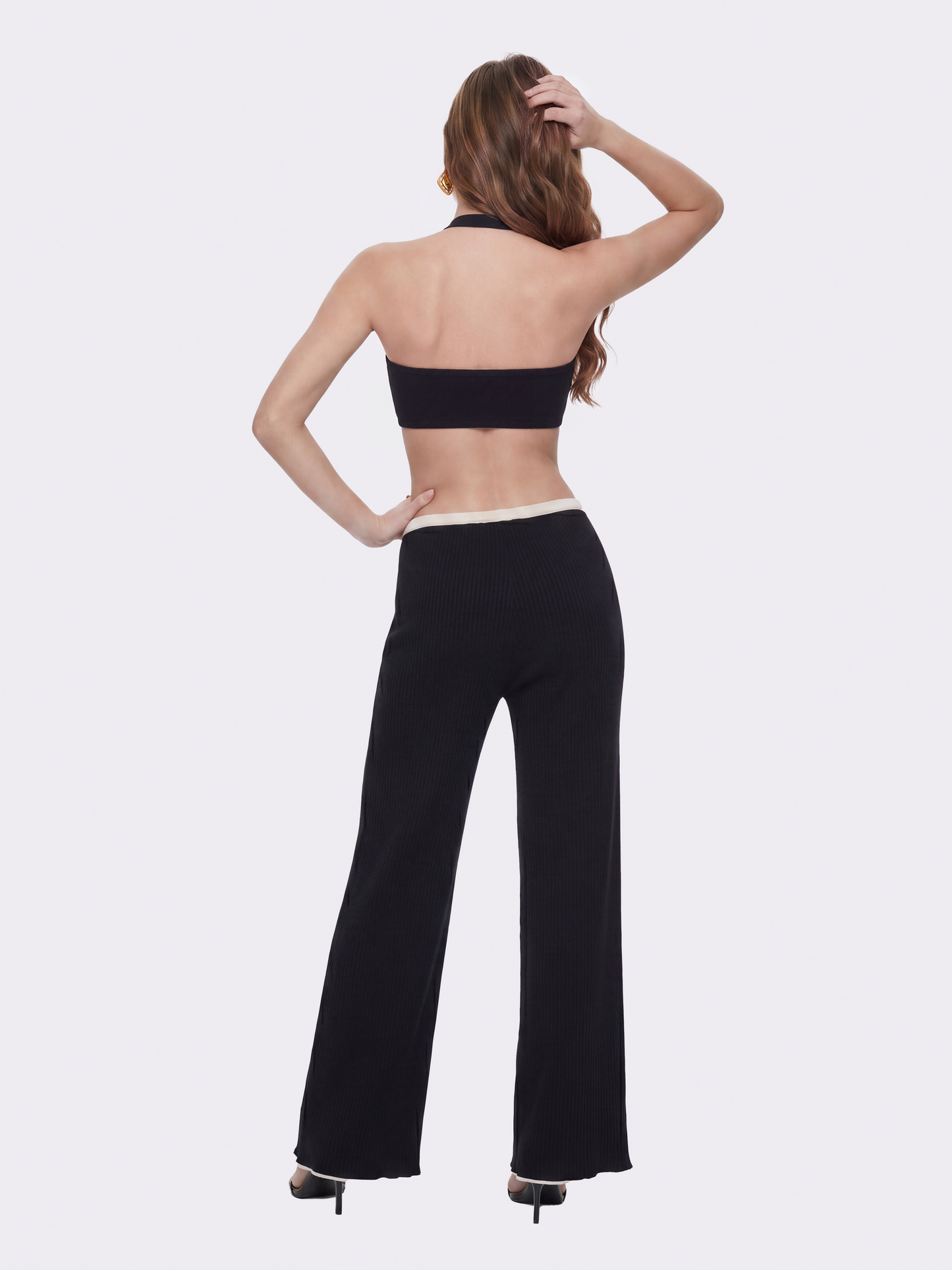 Ana Halter Black Top