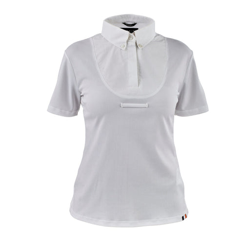 10259 - Aubrion Short Sleeve Tie Shirt - Young Rider