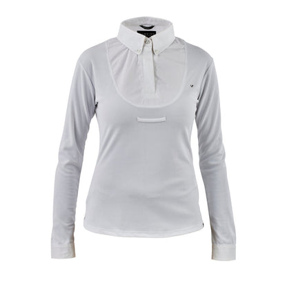 10260 - Aubrion Long Sleeve Tie Shirt - Young Rider