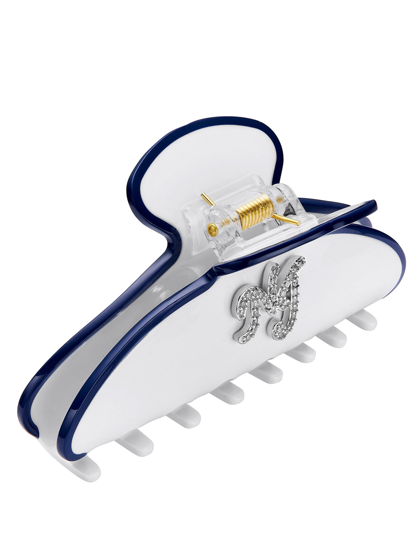 Isabela Crystal White Hair Clip