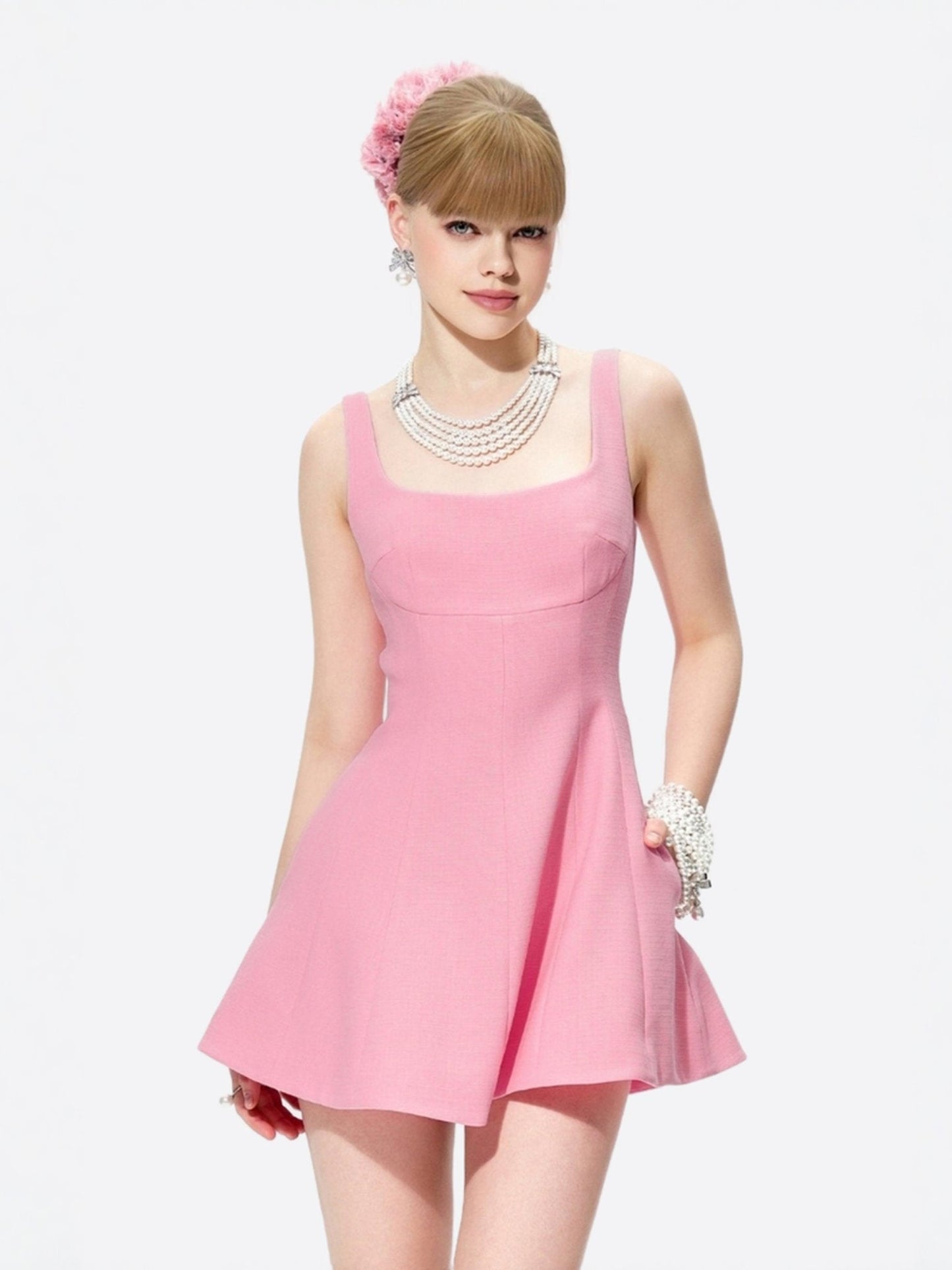 Marianne Dress (Pink)