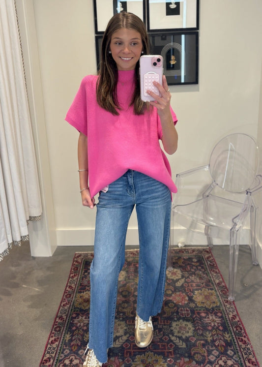 Gabby Tummy Control Wide Leg Jeans