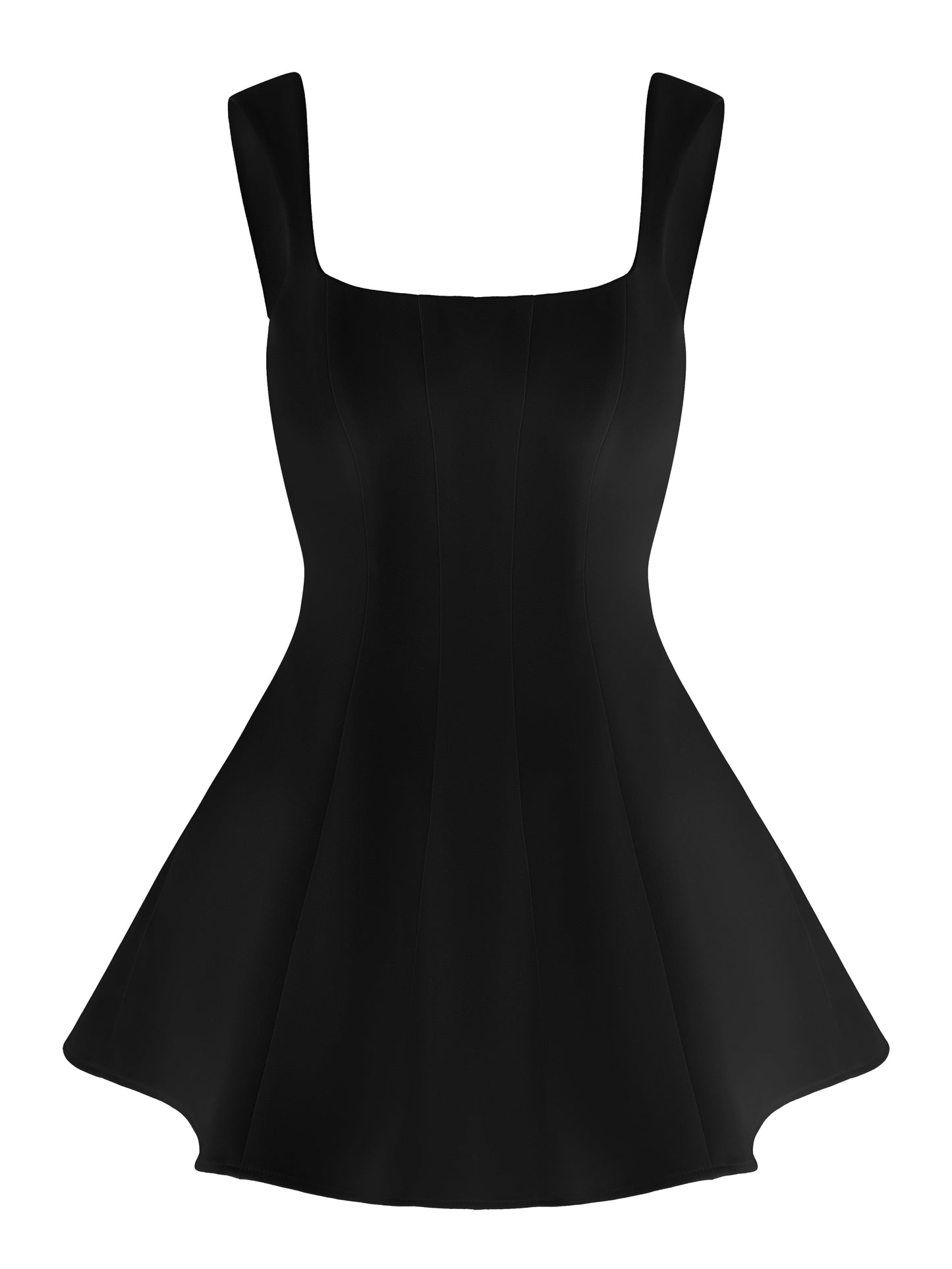 Eliza Cut Out Black Mini Dress
