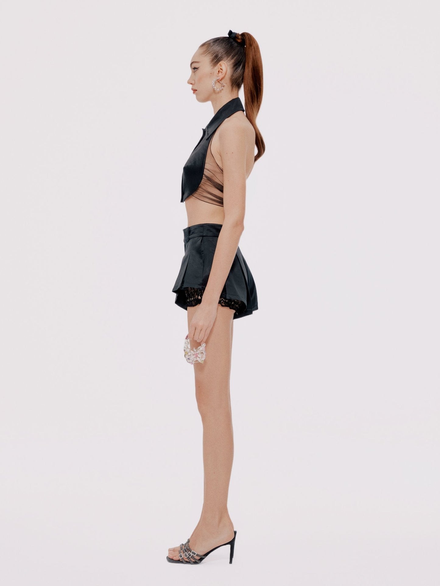 Black Milan Shorts