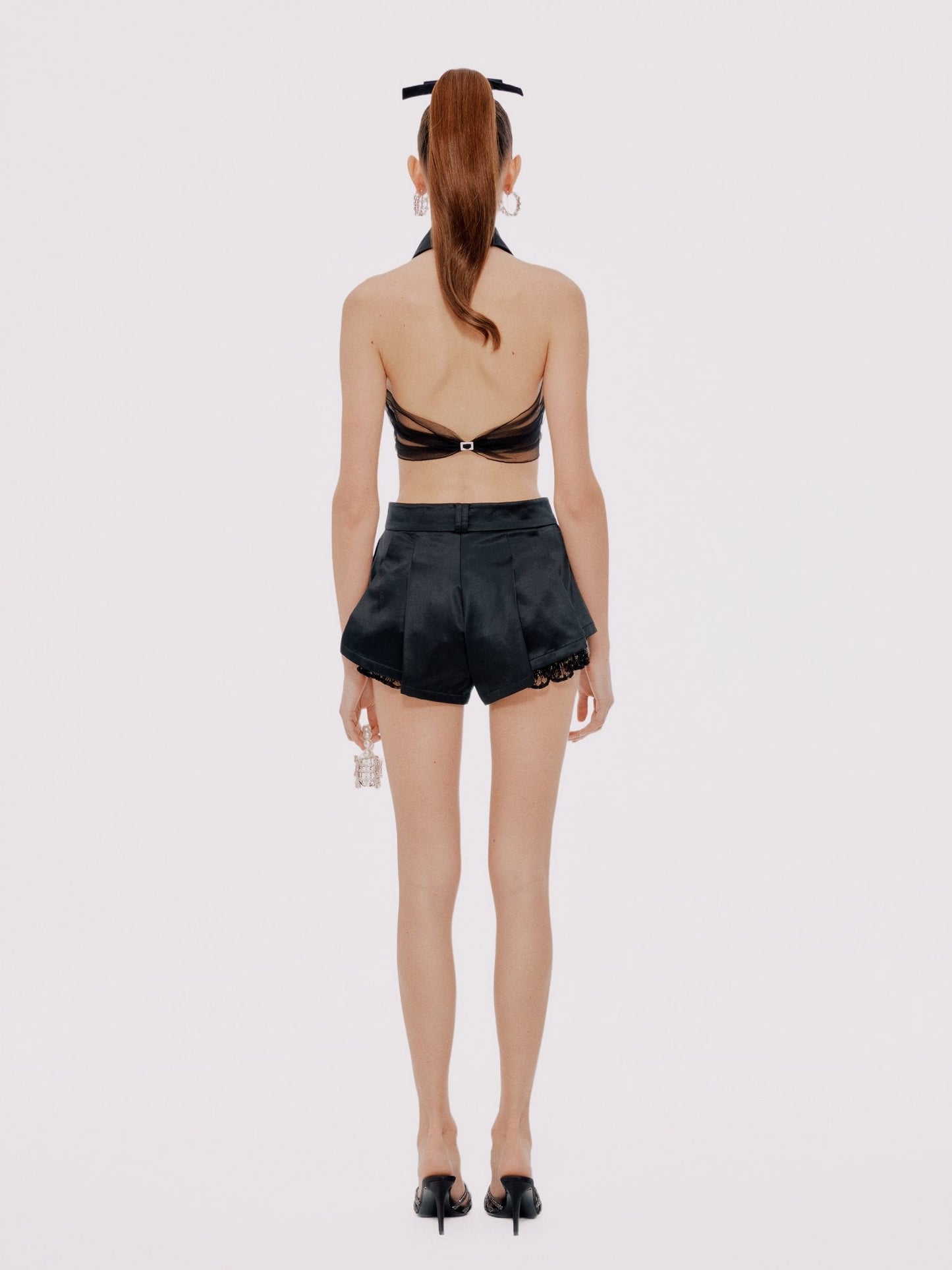 Black Milan Shorts