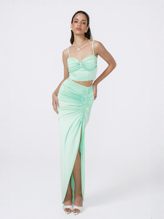 Millie Skirt (Green) (Final Sale)