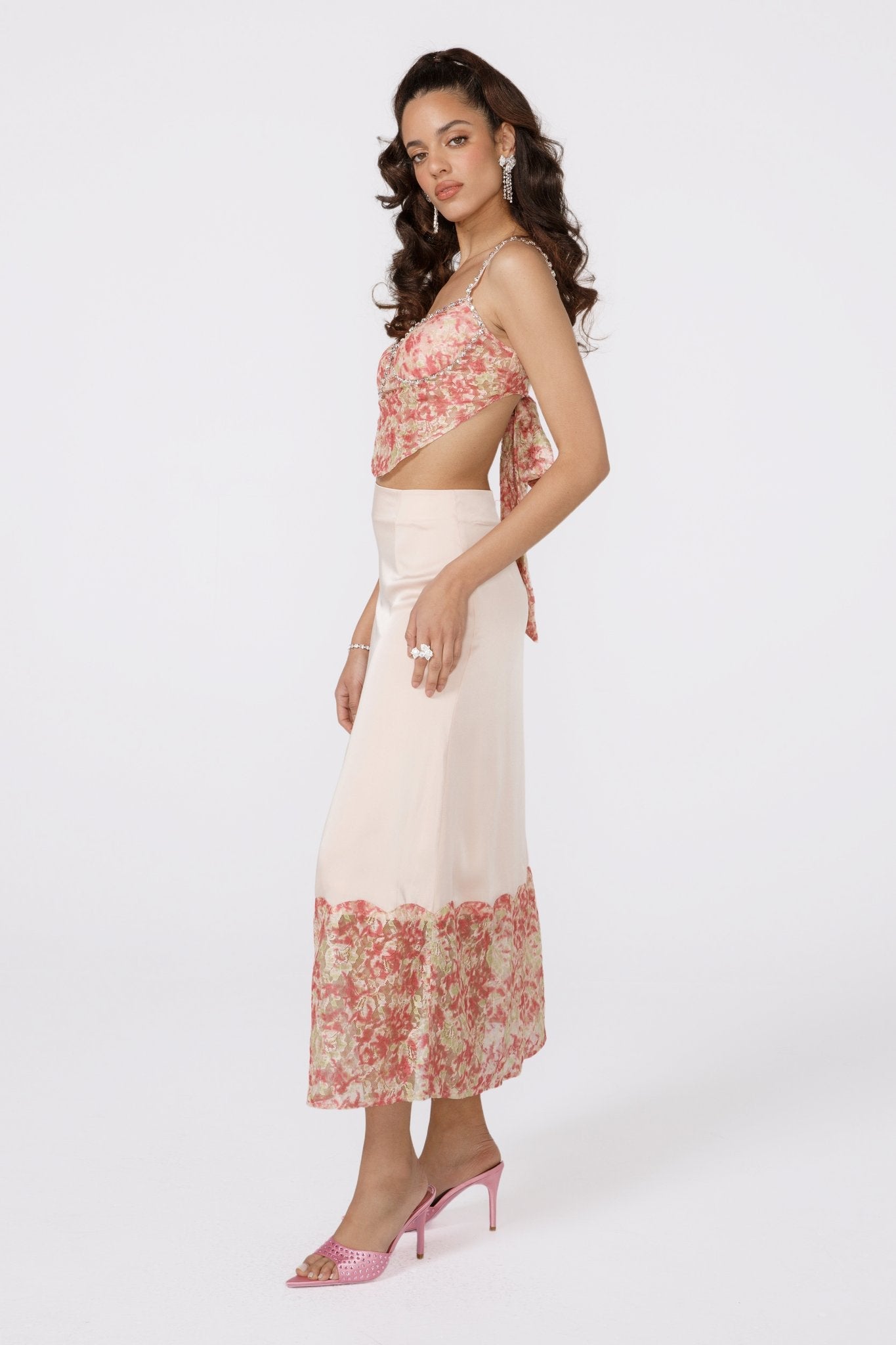 Mia Skirt (Pink)  (Final Sale)