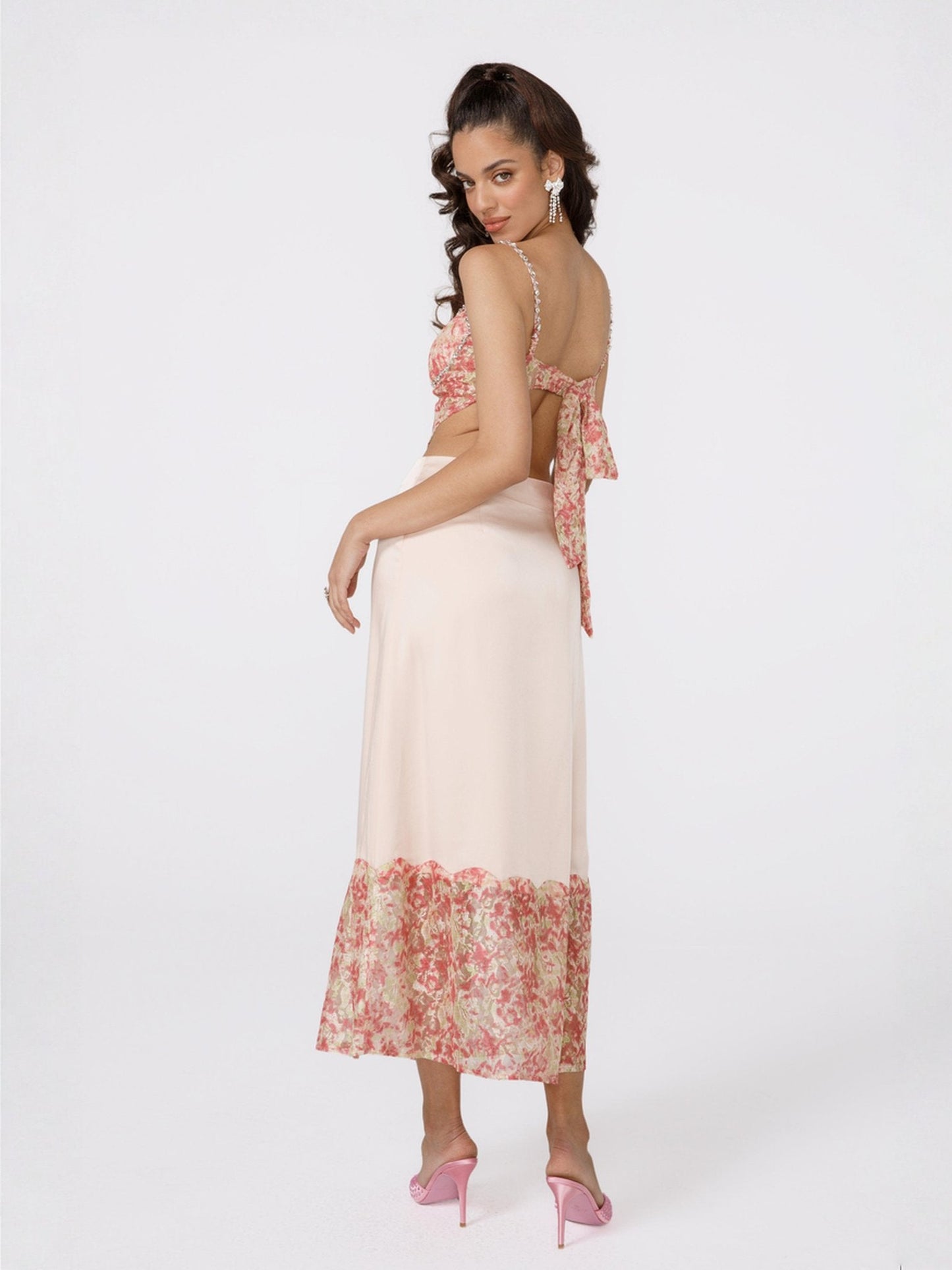 Mia Skirt (Pink)  (Final Sale)