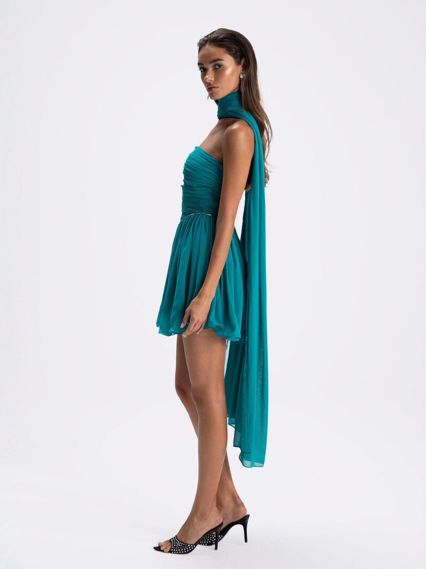 Chloe Dress (Blue) (Final Sale)