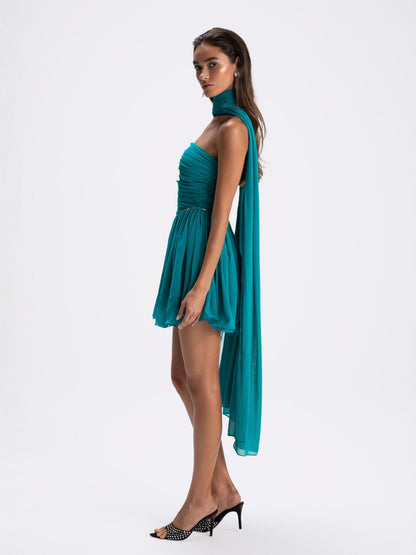 Chloe Dress (Blue) (Final Sale)