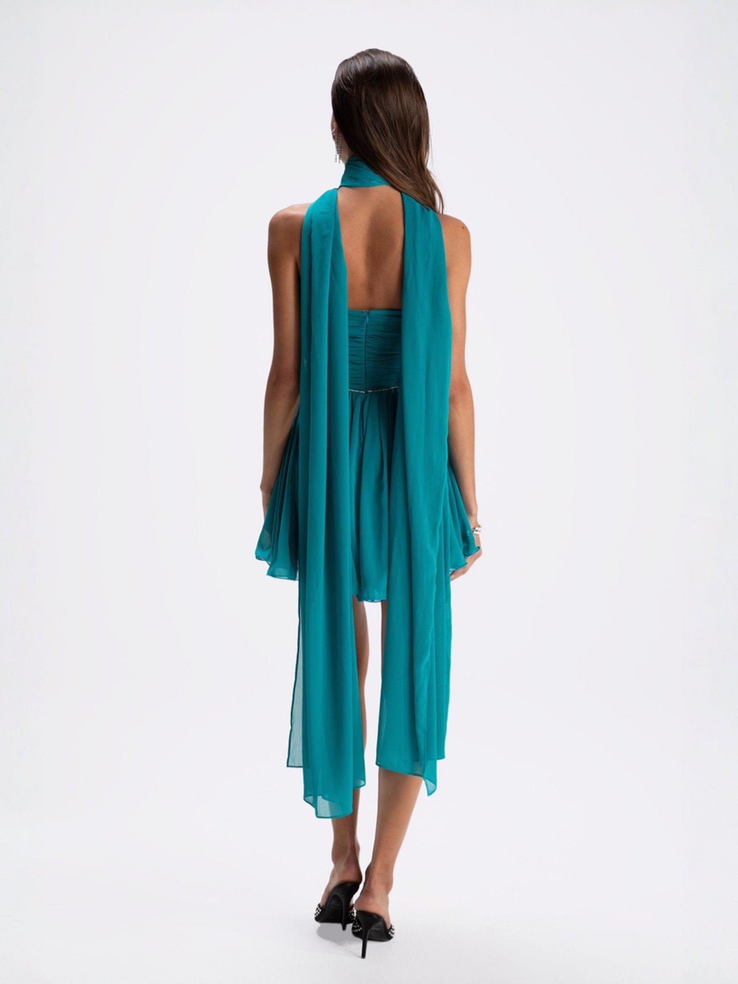 Chloe Dress (Blue) (Final Sale)