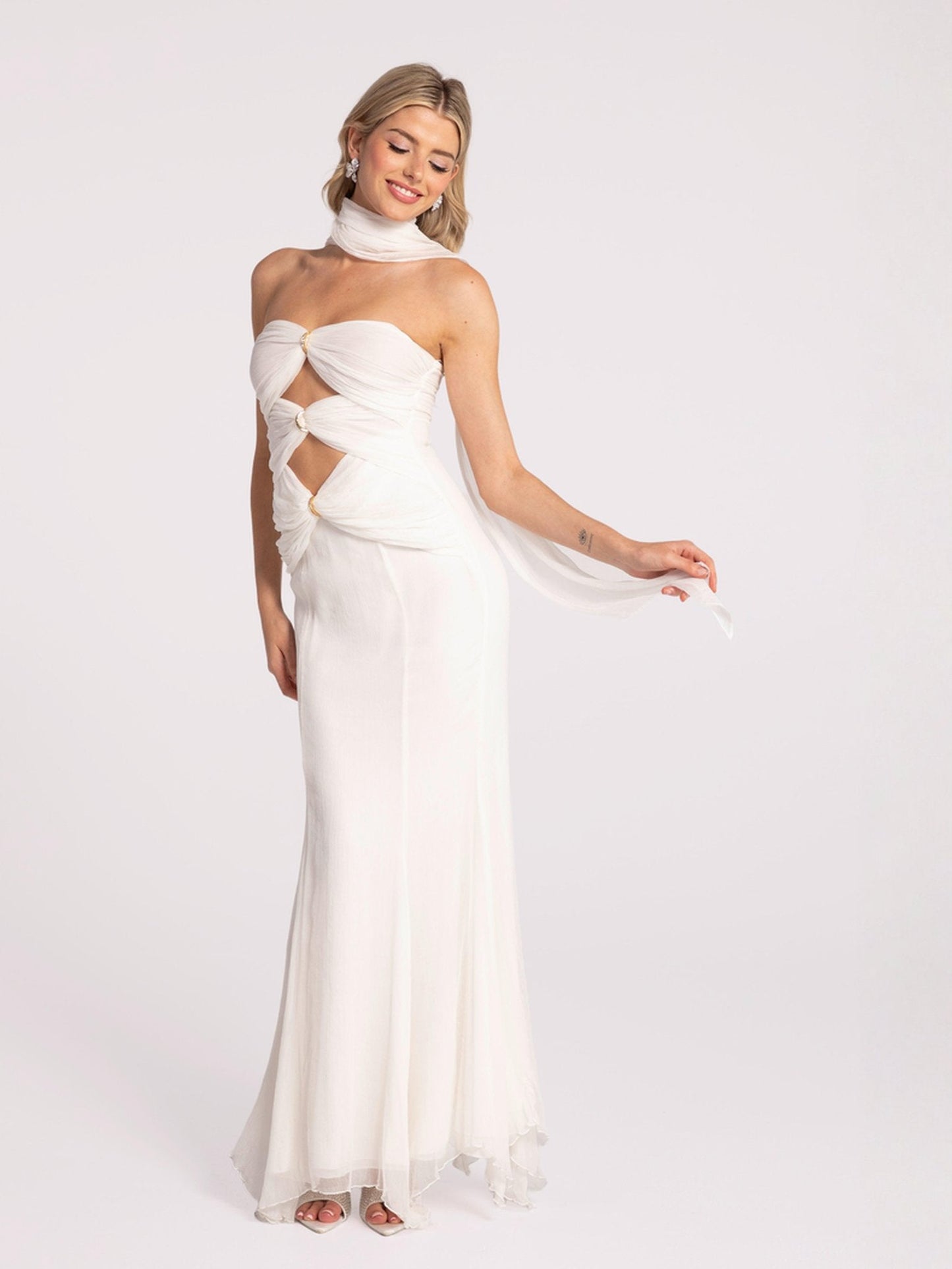 Cassandra Dress (White)
