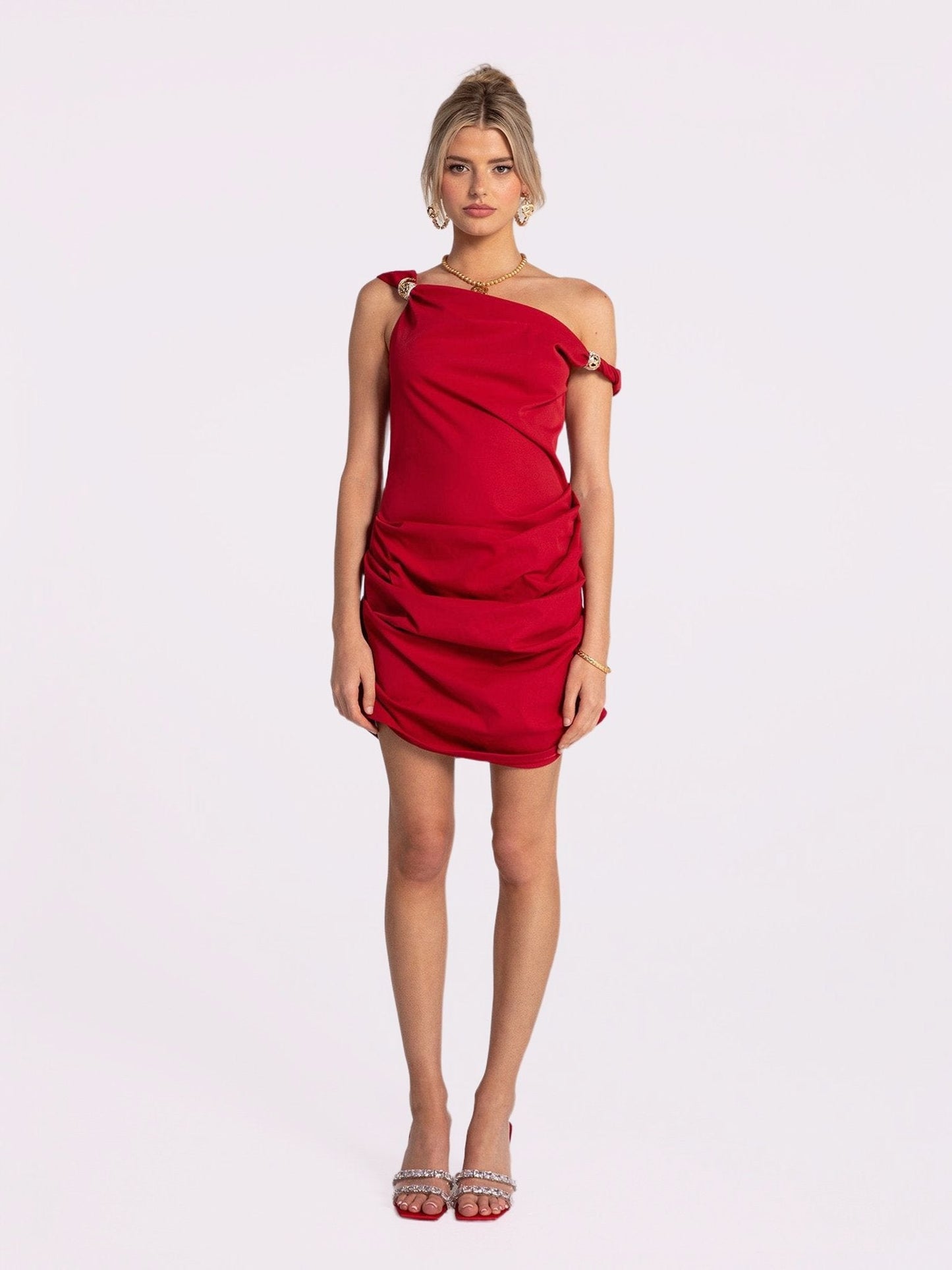 Andrea Dress (Red) (Final Sale)