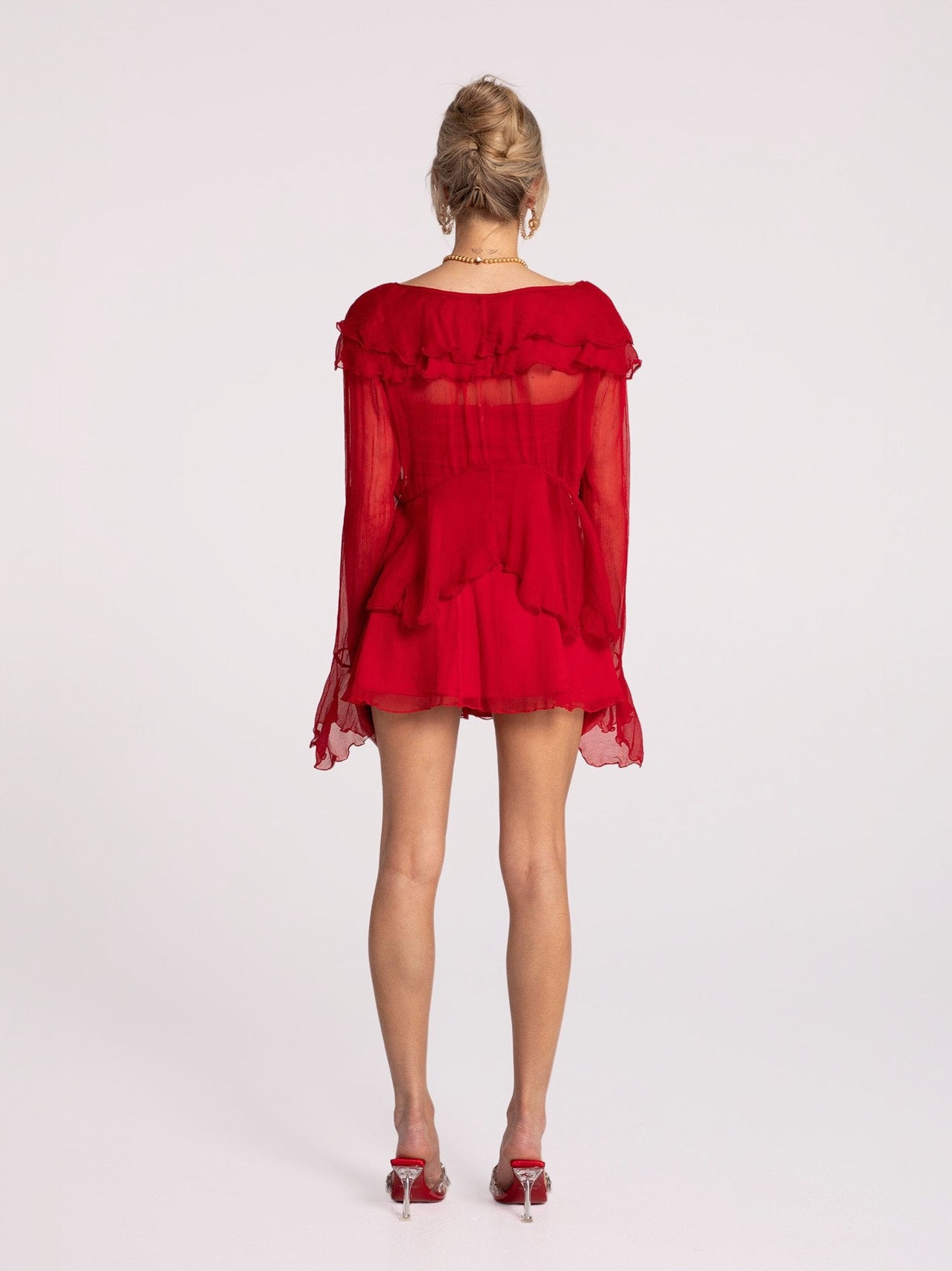 Annika Cardigan (Red)