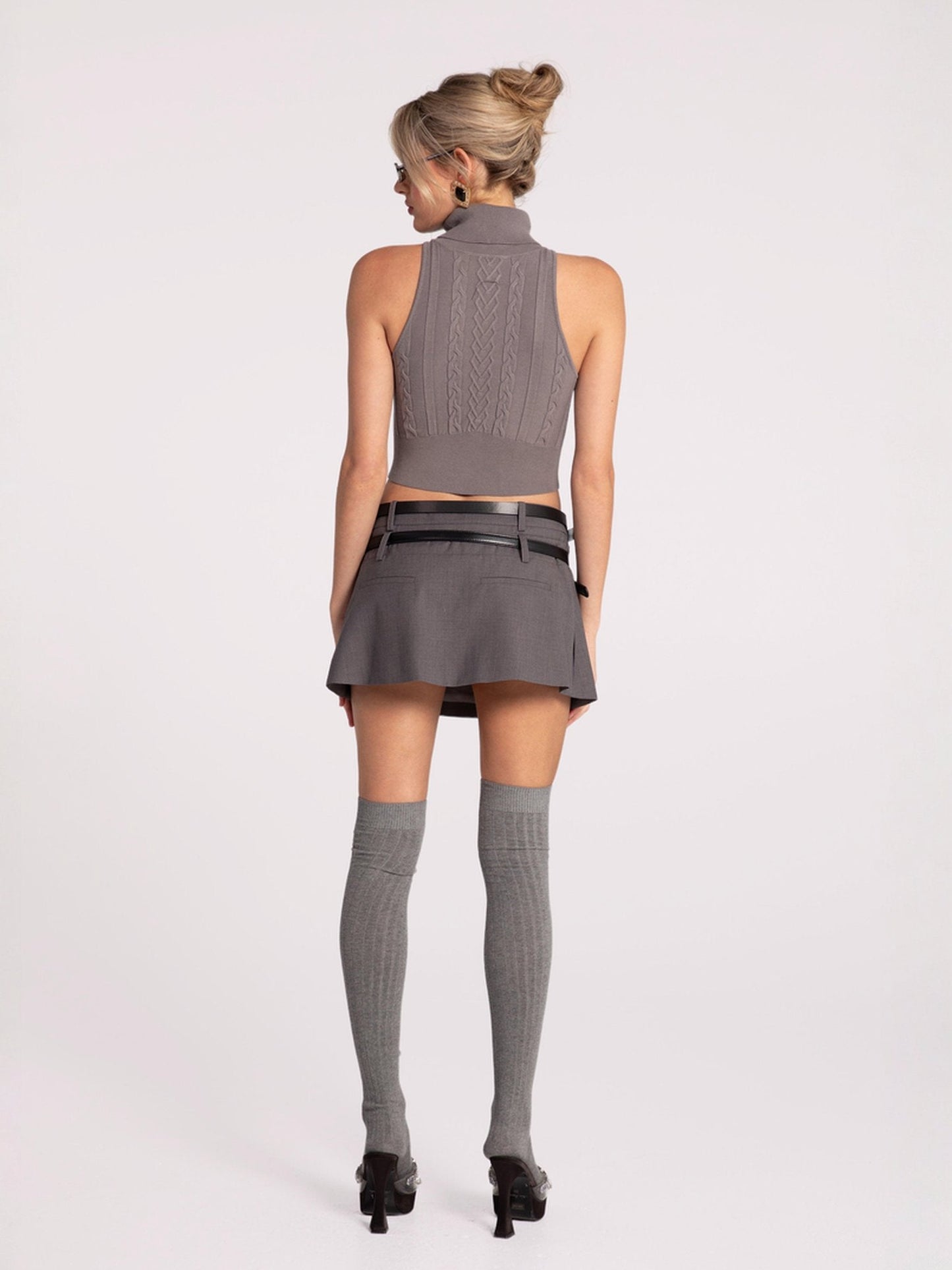 Anna Skirt (Grey) (Final Sale)