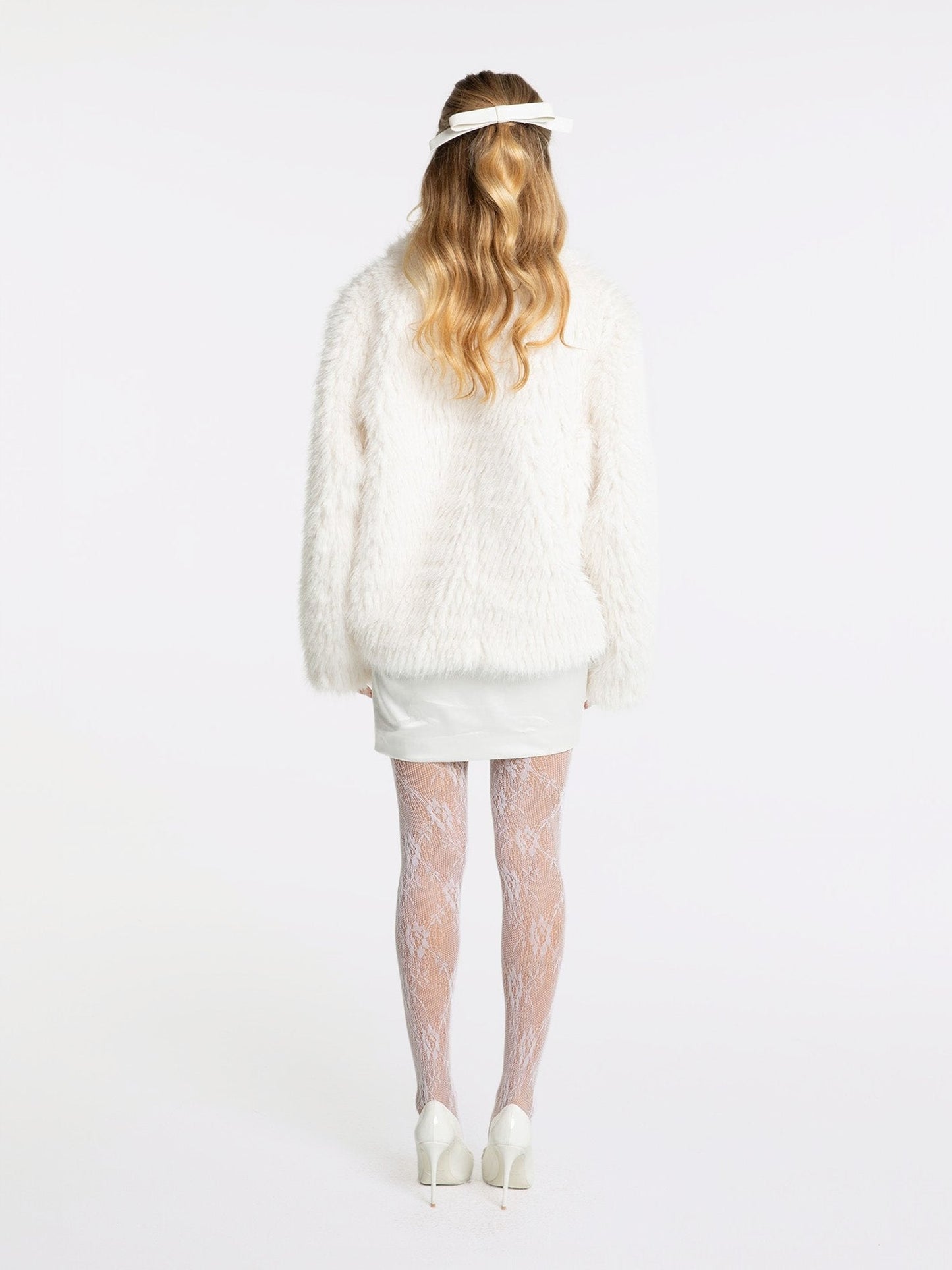 Alyssa Fur Coat (White)