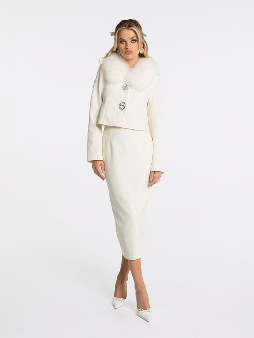 Claira Coat (Off white)