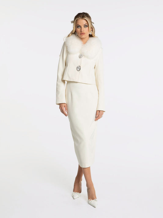 Claira Coat (Off white)