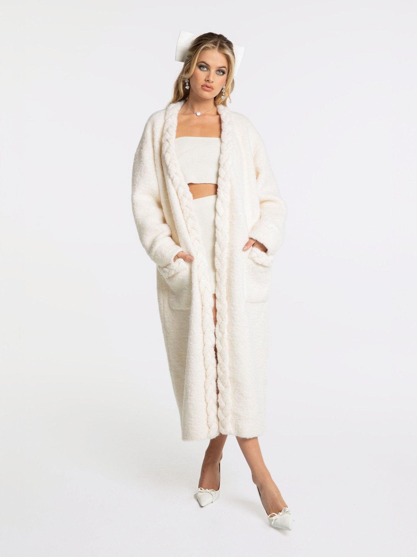 Elsa Coat (Off white) (Final Sale)