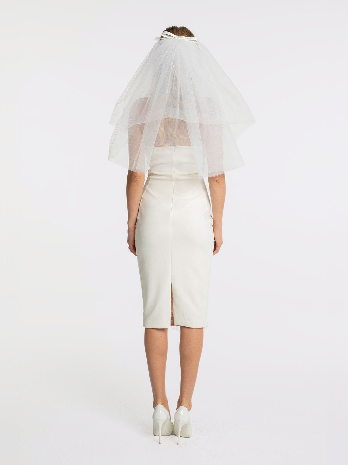 Elsa Lace Dress (White) (Final Sale)