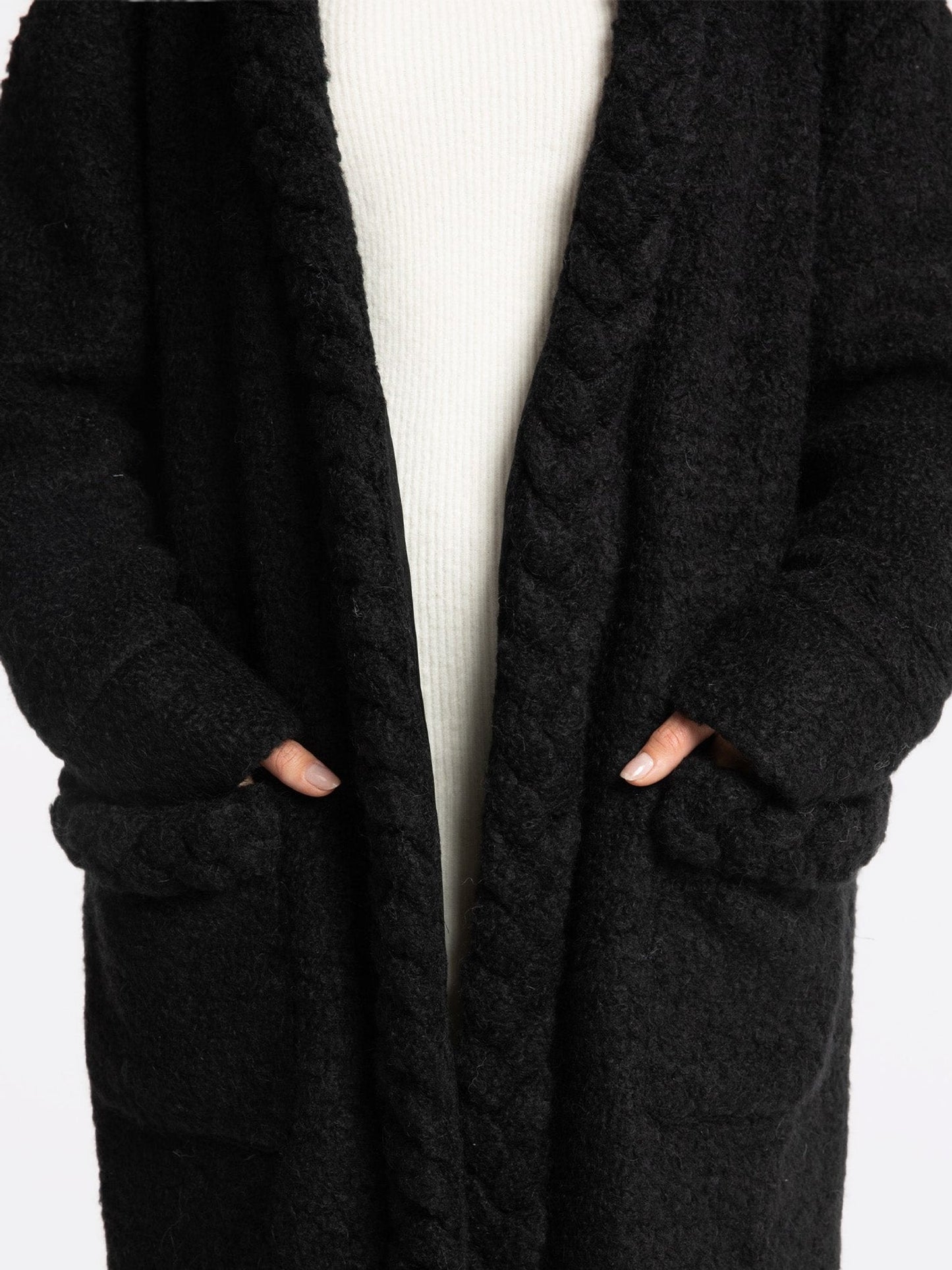 Elsa Coat (Black) (Final Sale)