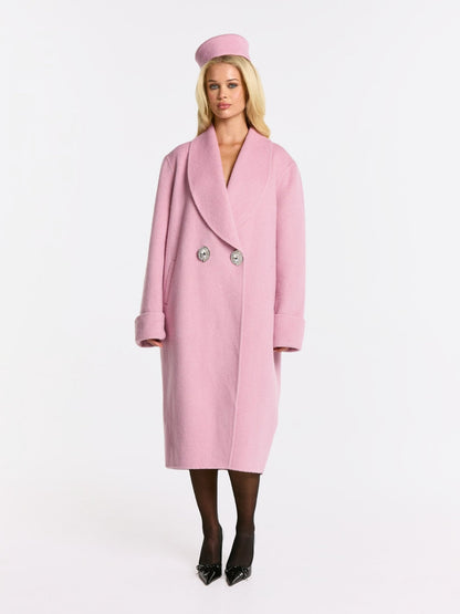 Audrina Coat (Pink) (Final Sale)