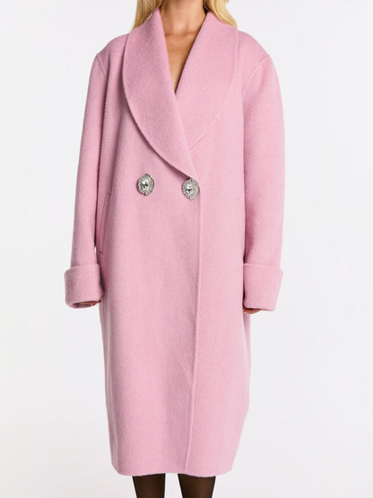 Audrina Coat (Pink) (Final Sale)