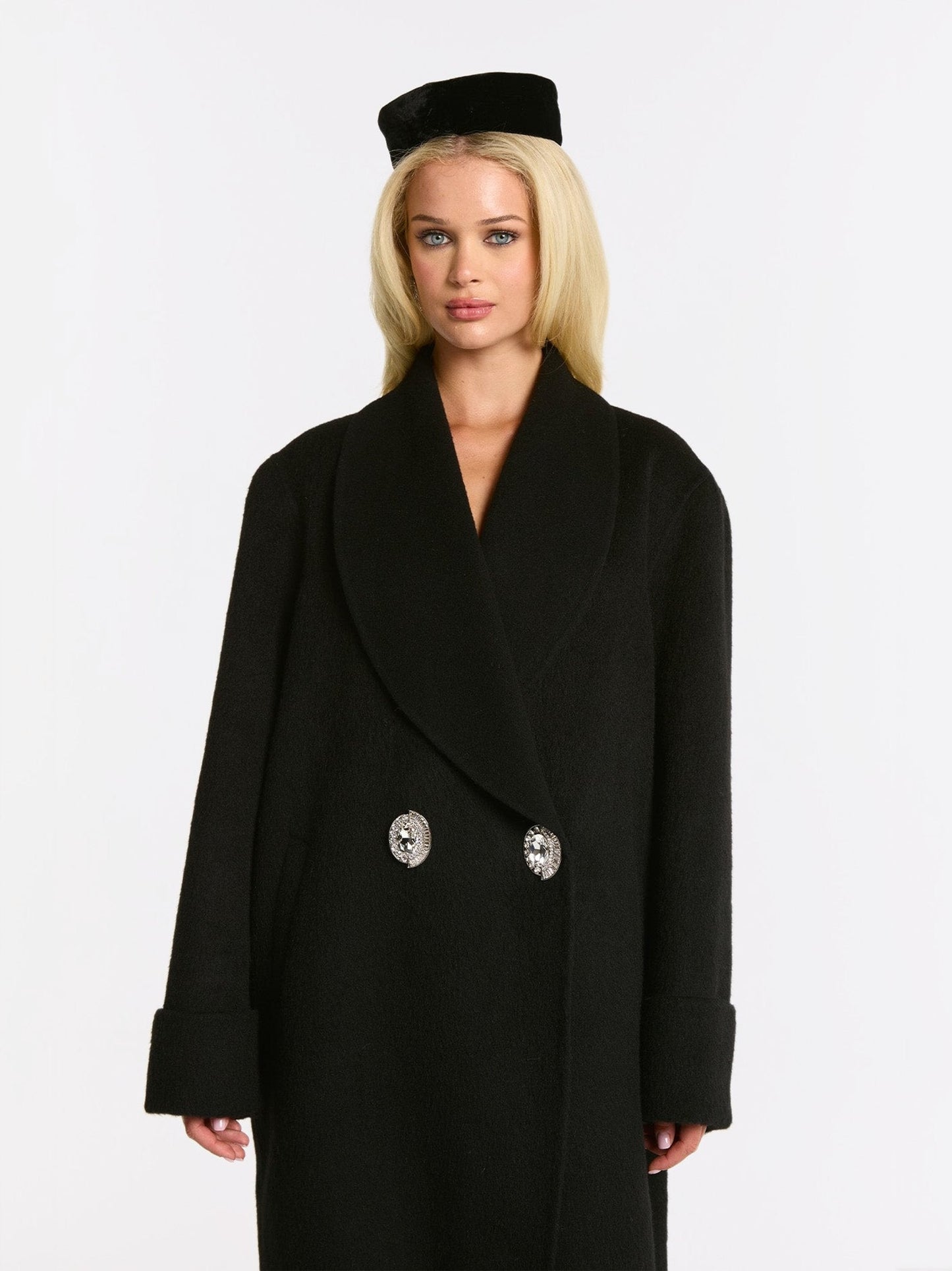 Audrina Coat (Black) (Final Sale)