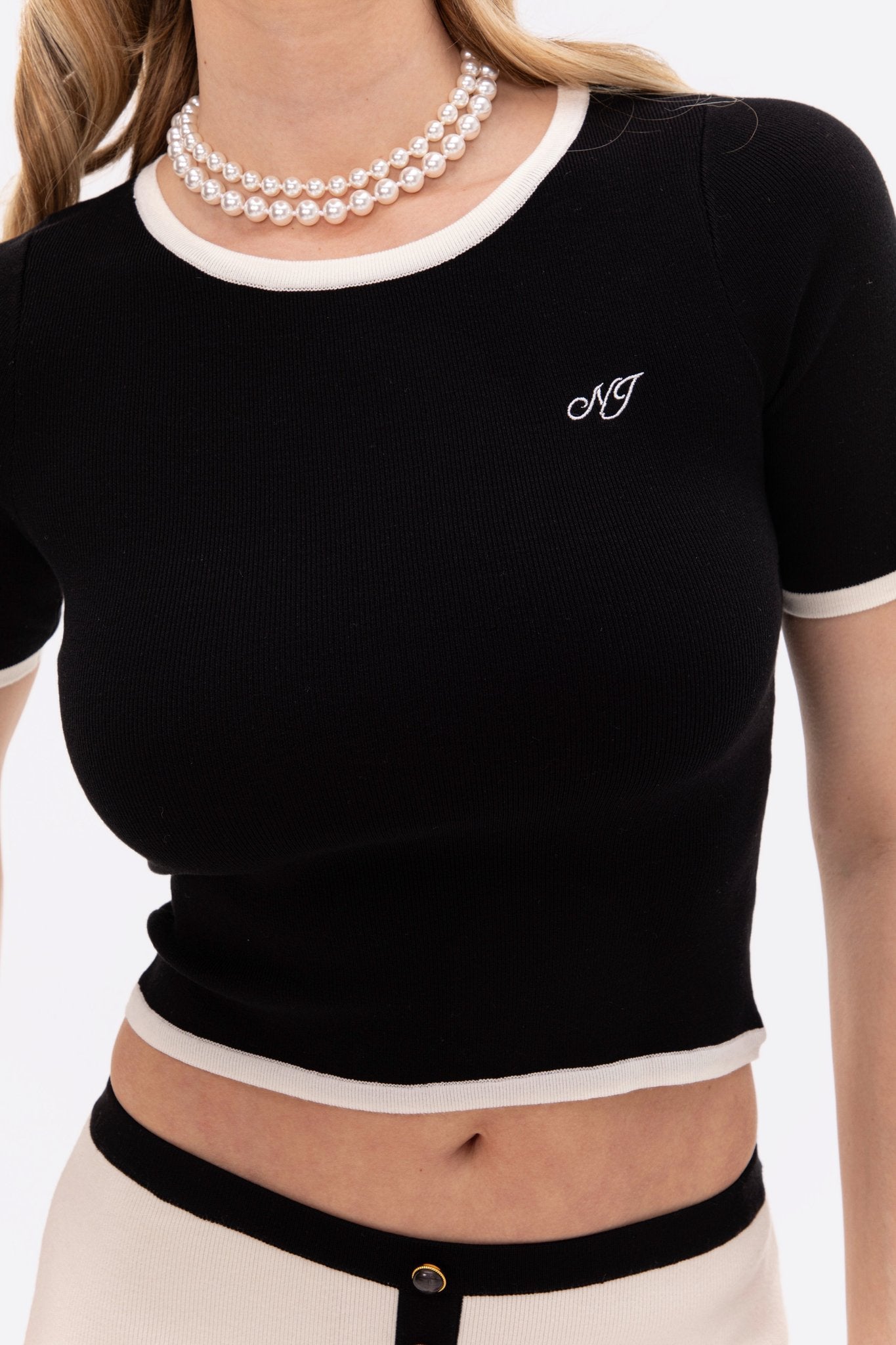 Luna Top (Black & White)