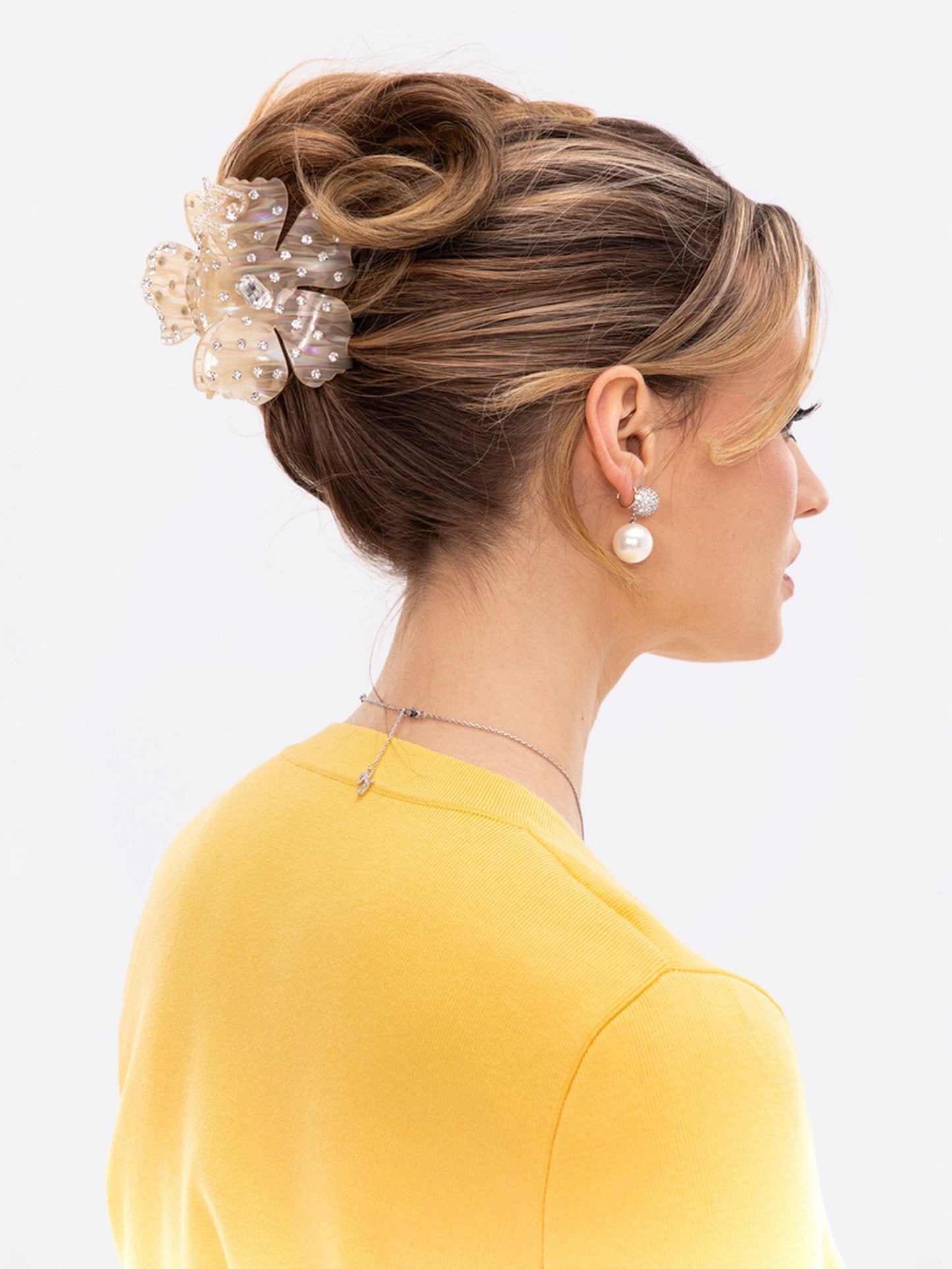 Flora Hairclip (Yellow)