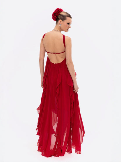 Mariah Dress (Red)